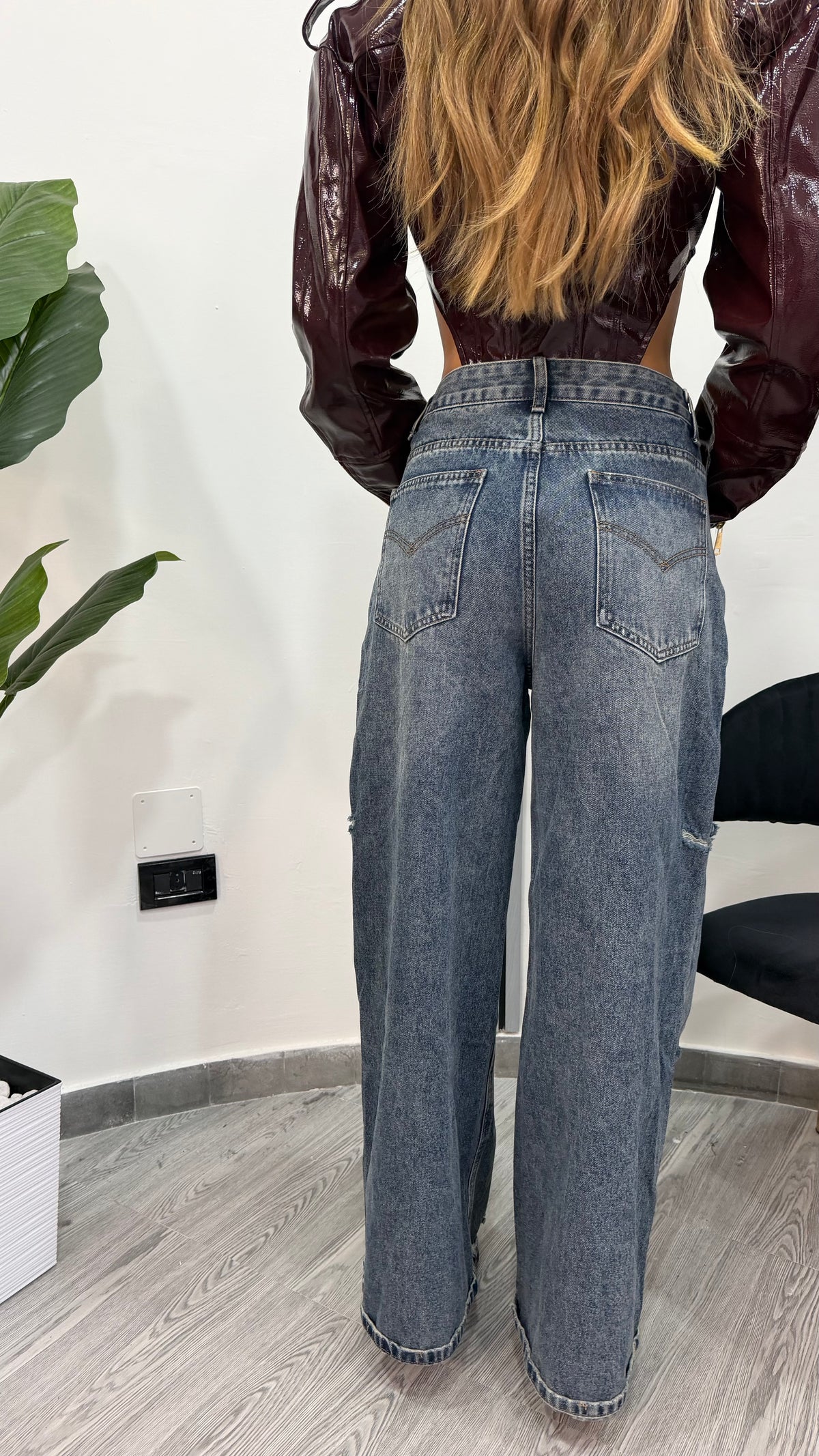DENIM WIDE LEG CIELO