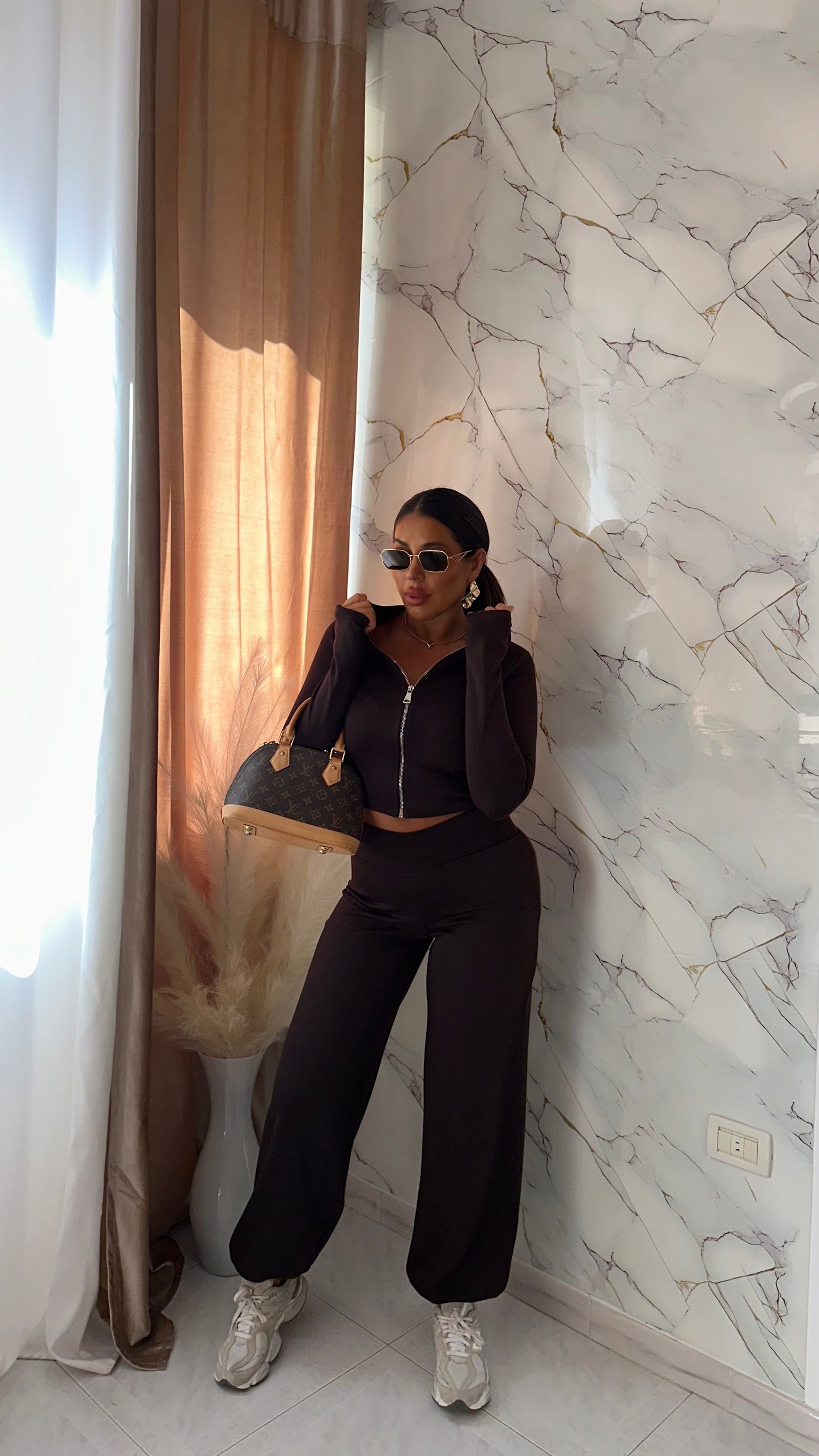 COORDINATO SPORT SELENE MOKA