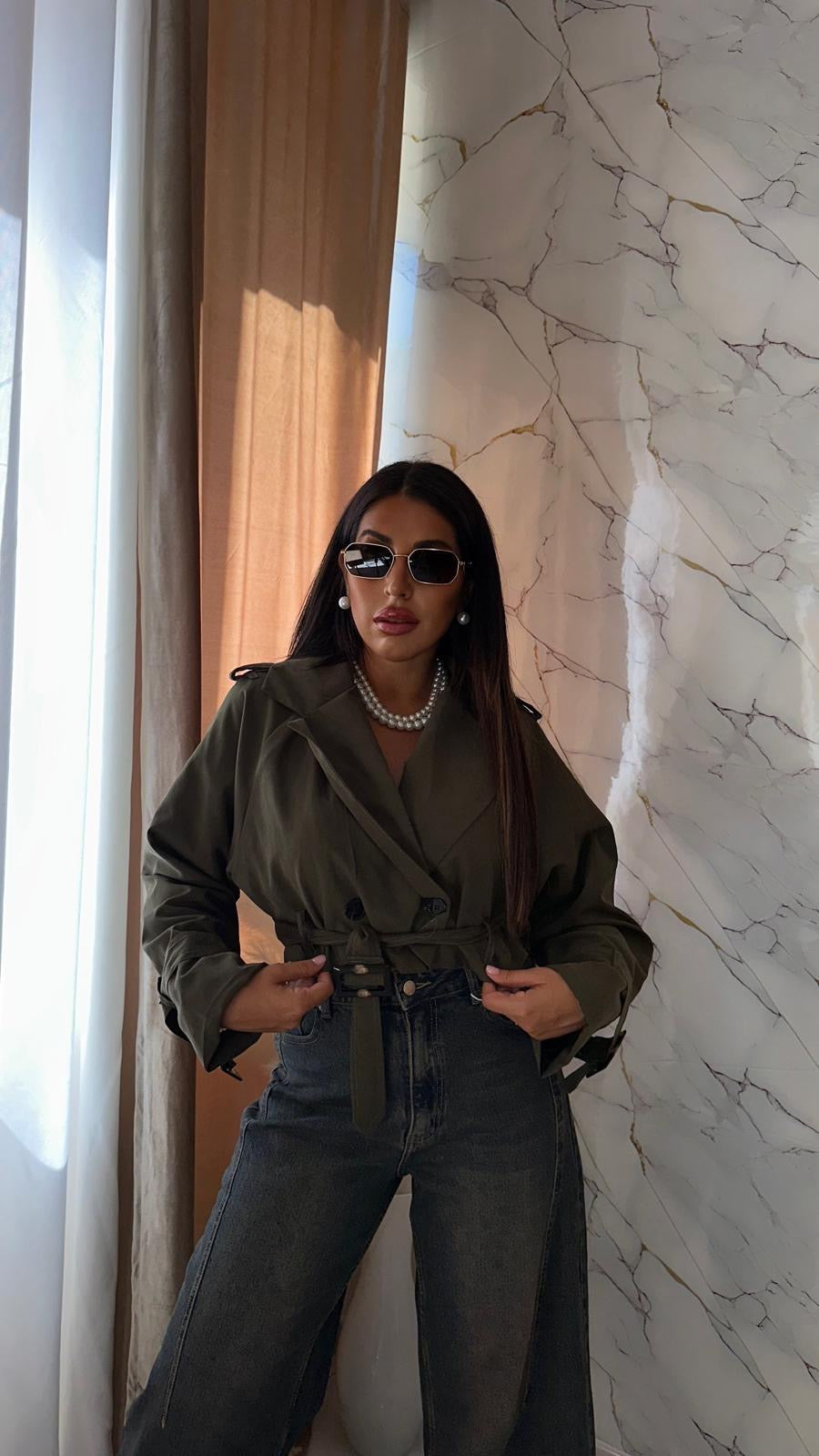 MINI TRENCH MILITARY