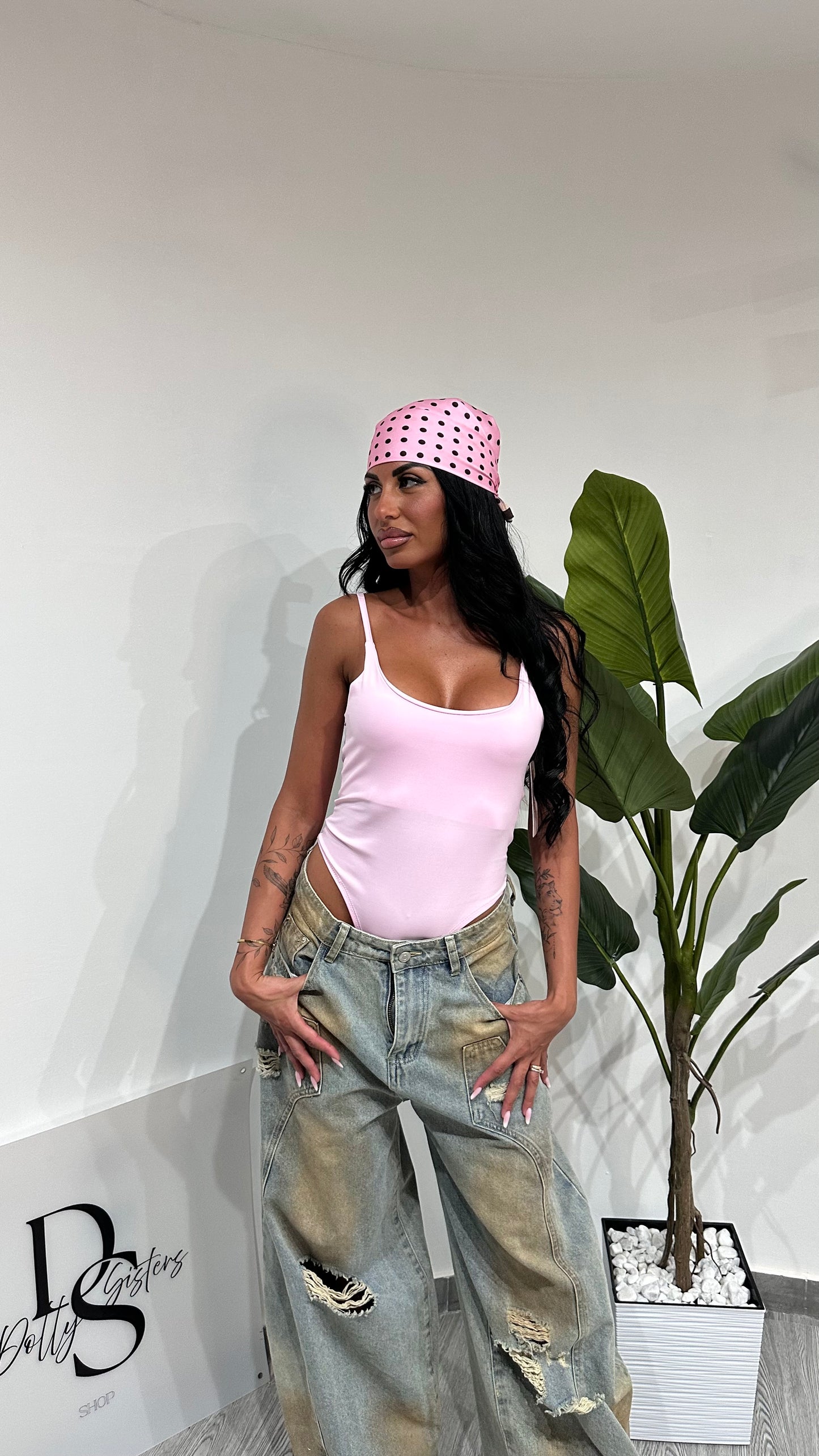 BANDANA POIS PINK