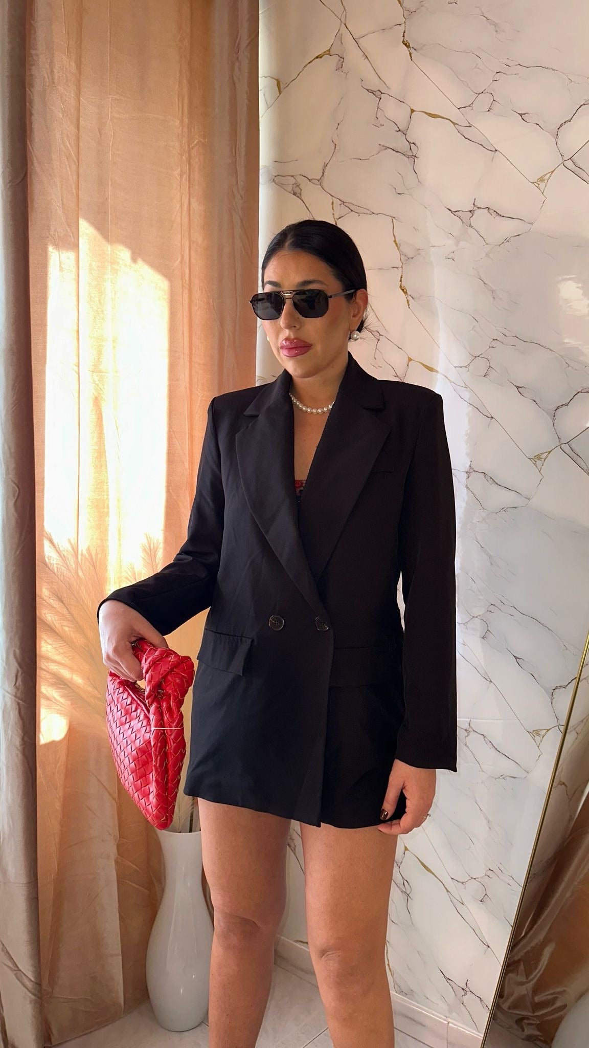 BLAZER DOPPIOPETTO NERO