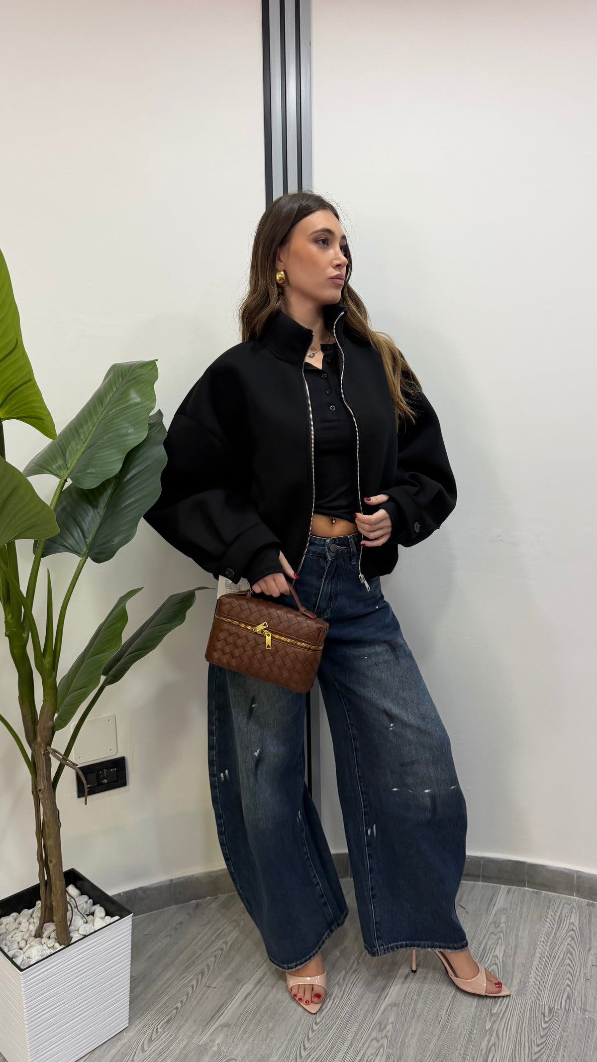 BOMBER NEOPRENE BLACK