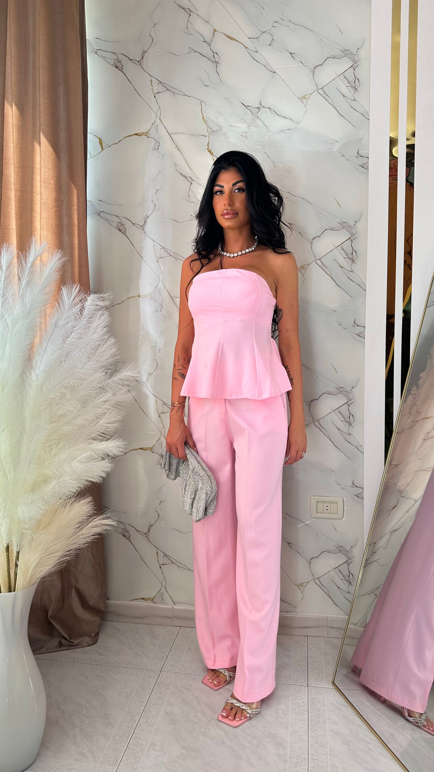 COORDINATO AMBRA 3 PEZZI PINK