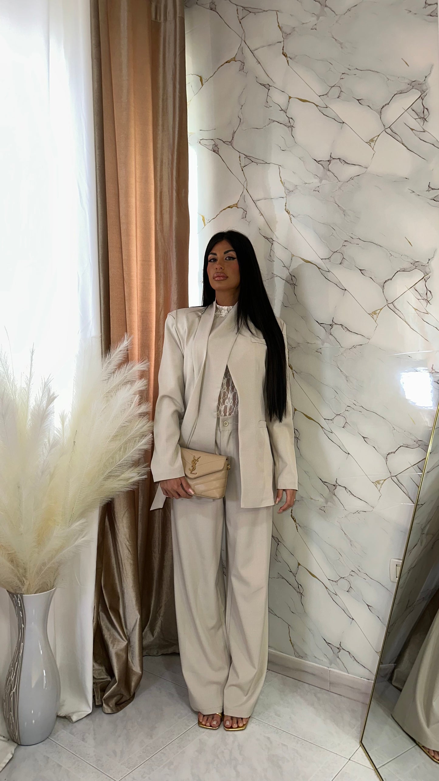 COORDINATO MON AMOUR BEIGE