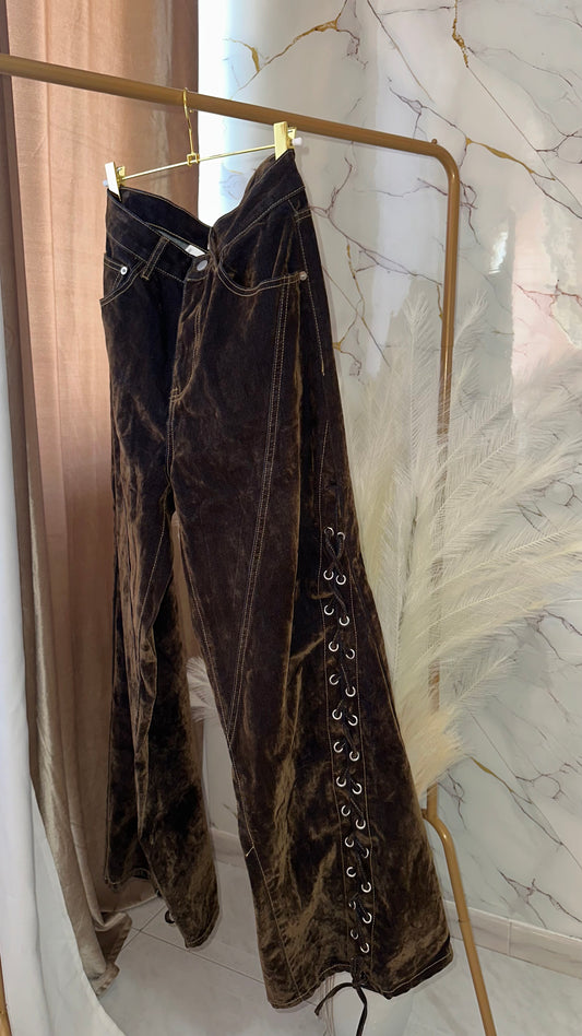 DENIM STRINGATO VELVET