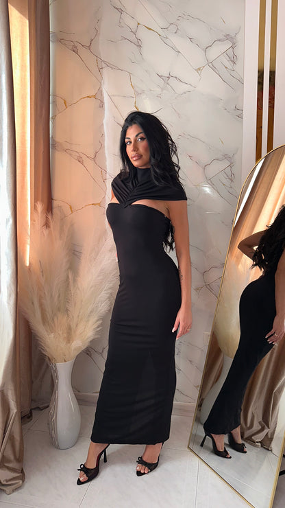 DRESS DUBAI BLACK