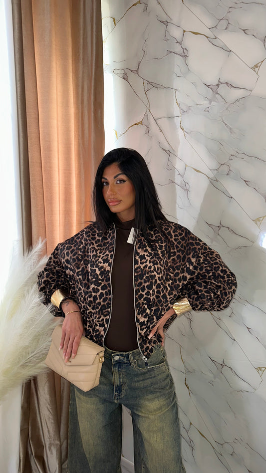 BOMBER ANIMALIER