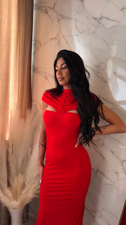 DRESS DUBAI RED