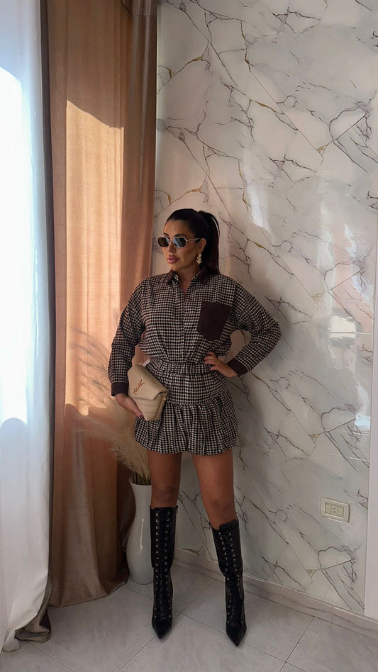 COORDINATO LONDRA BROWN