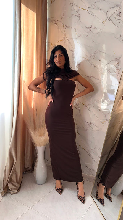 DRESS DUBAI CHOCOLATE