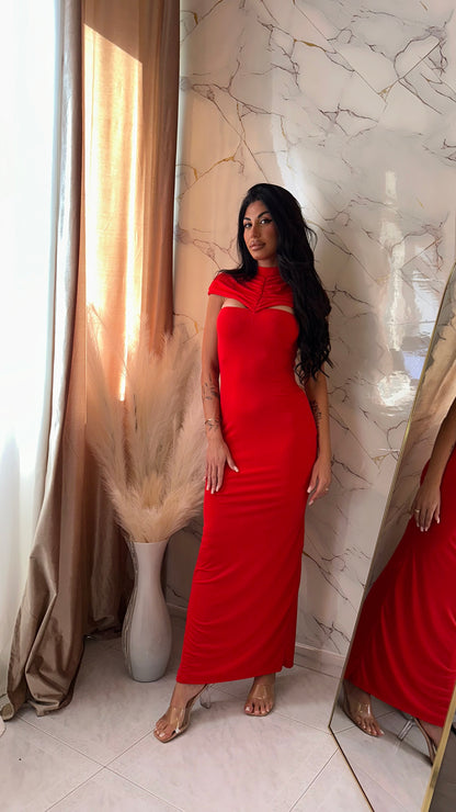 DRESS DUBAI RED