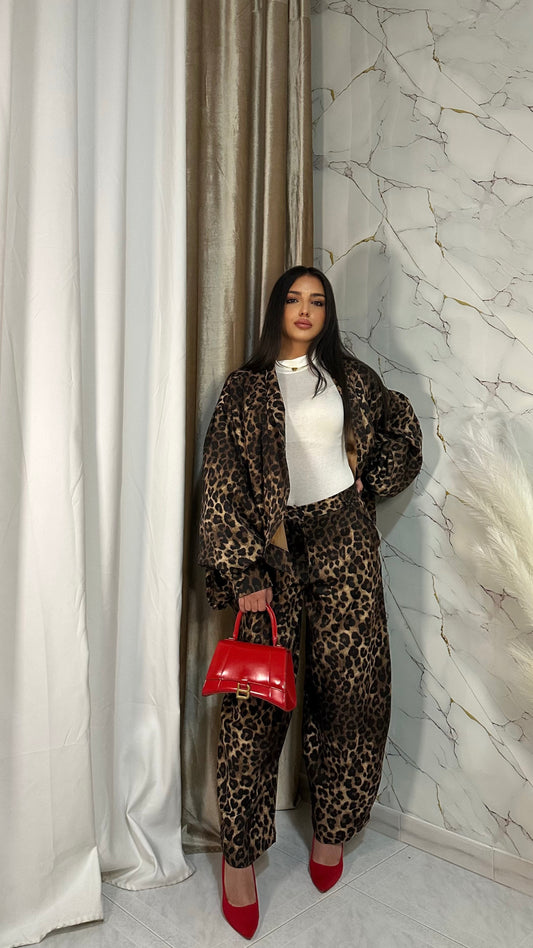 COORDINATO ANIMALIER