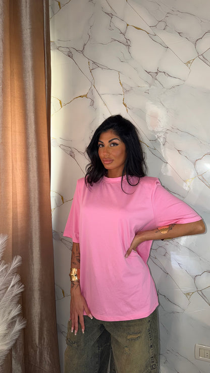 T-SHIRT LONG SLEEWE PINK