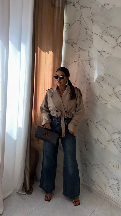 MINI TRENCH BEIGE