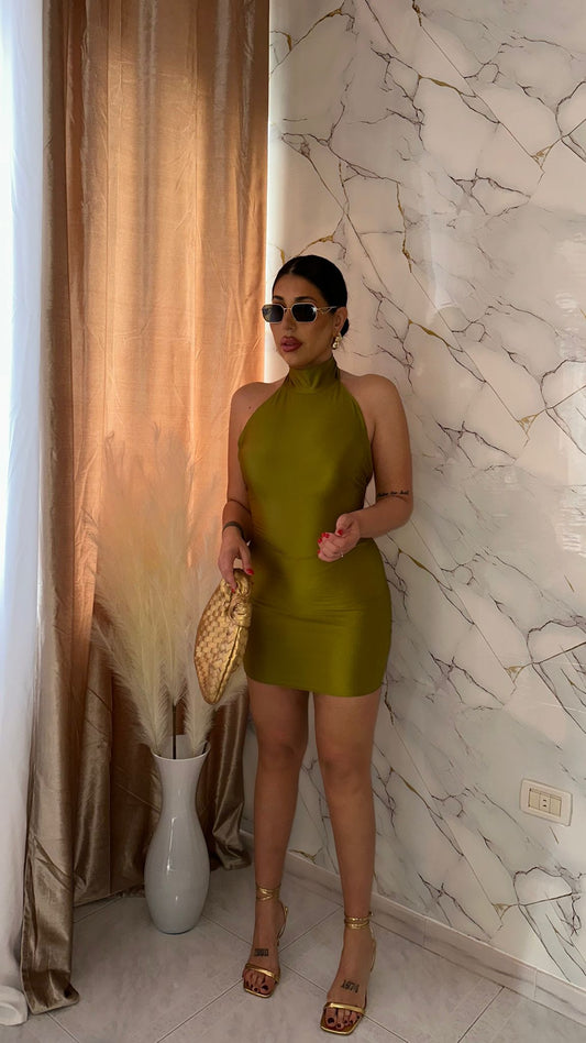 DRESS OLIVA