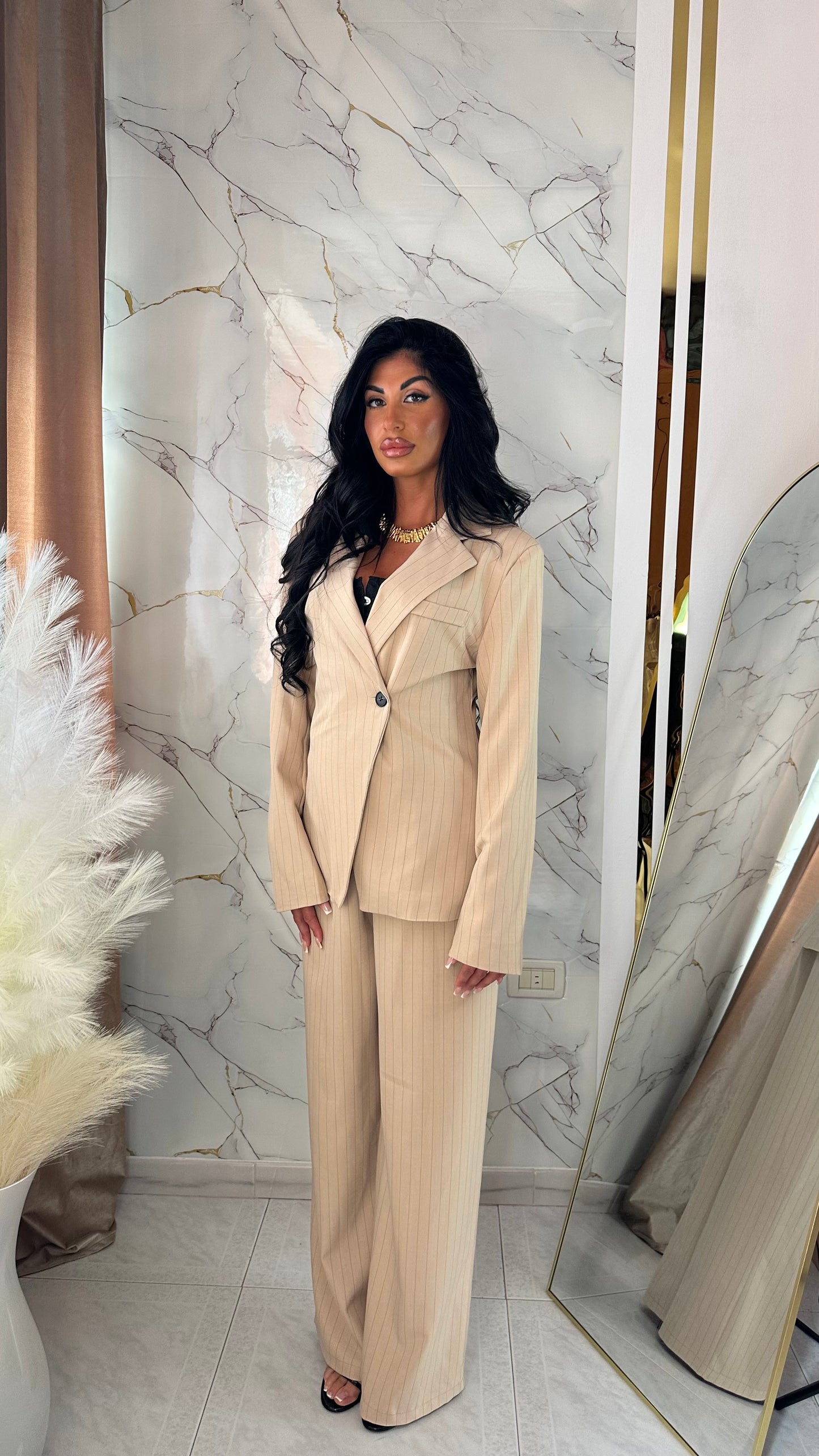 COORDINATO ROSALIA CAMEL