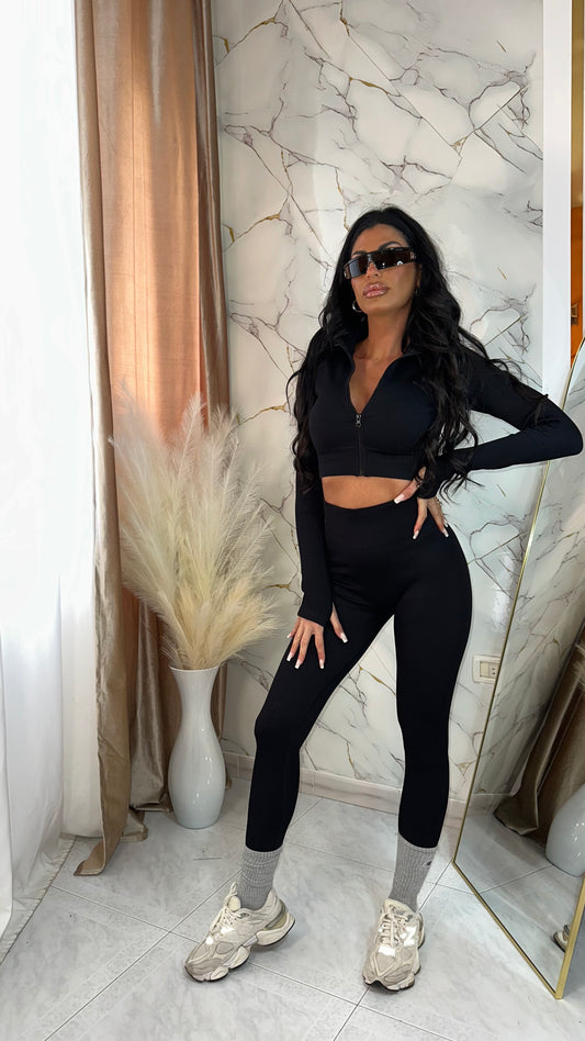 COORDINATO SPORT COSTY BLACK