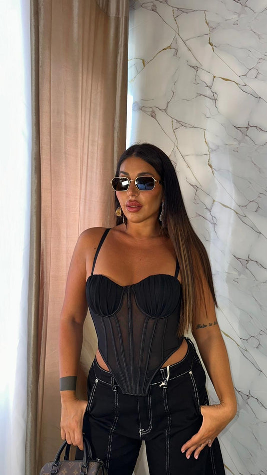 CORPETTO LINGERIE BLACK