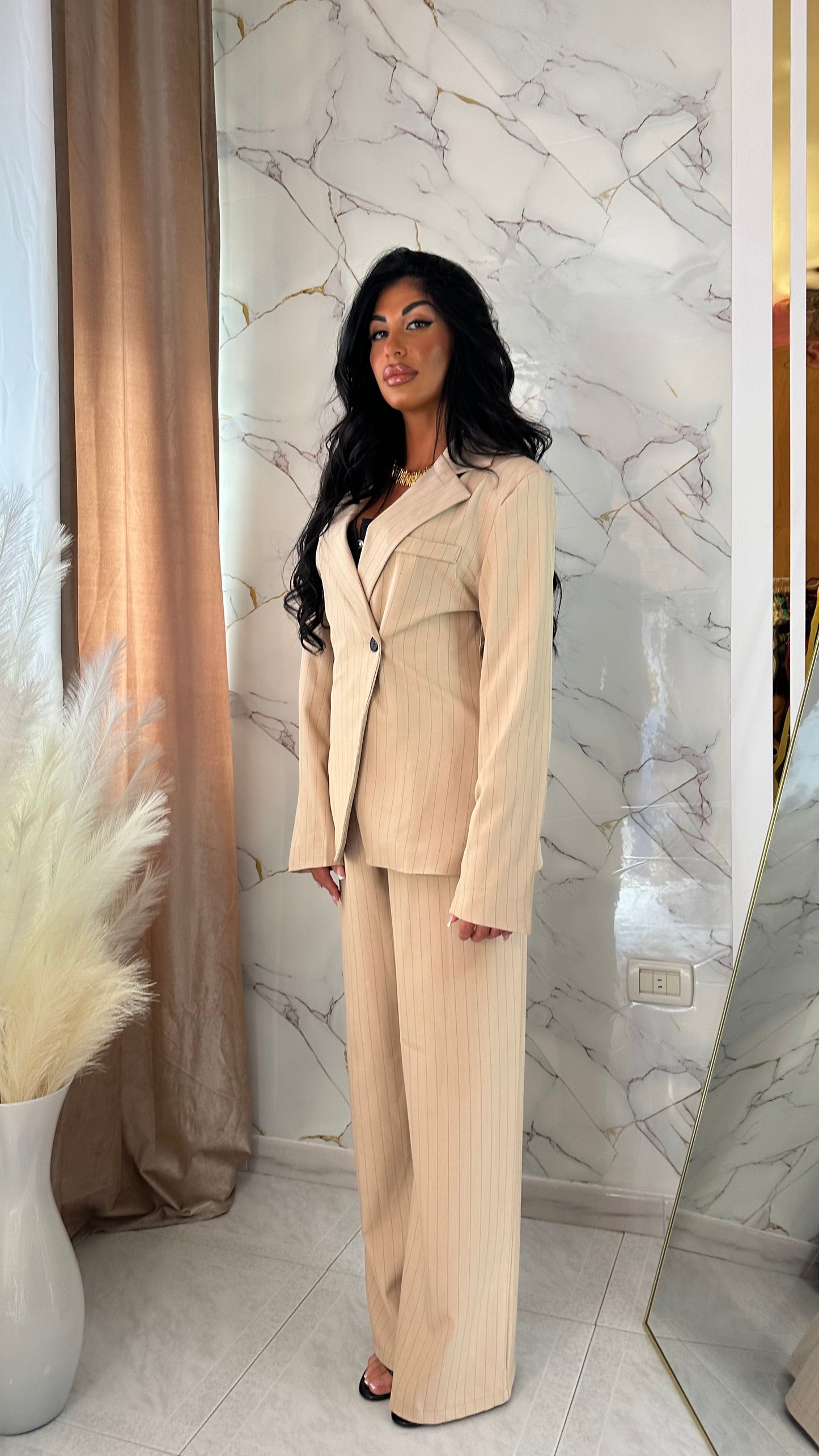 COORDINATO ROSALIA CAMEL