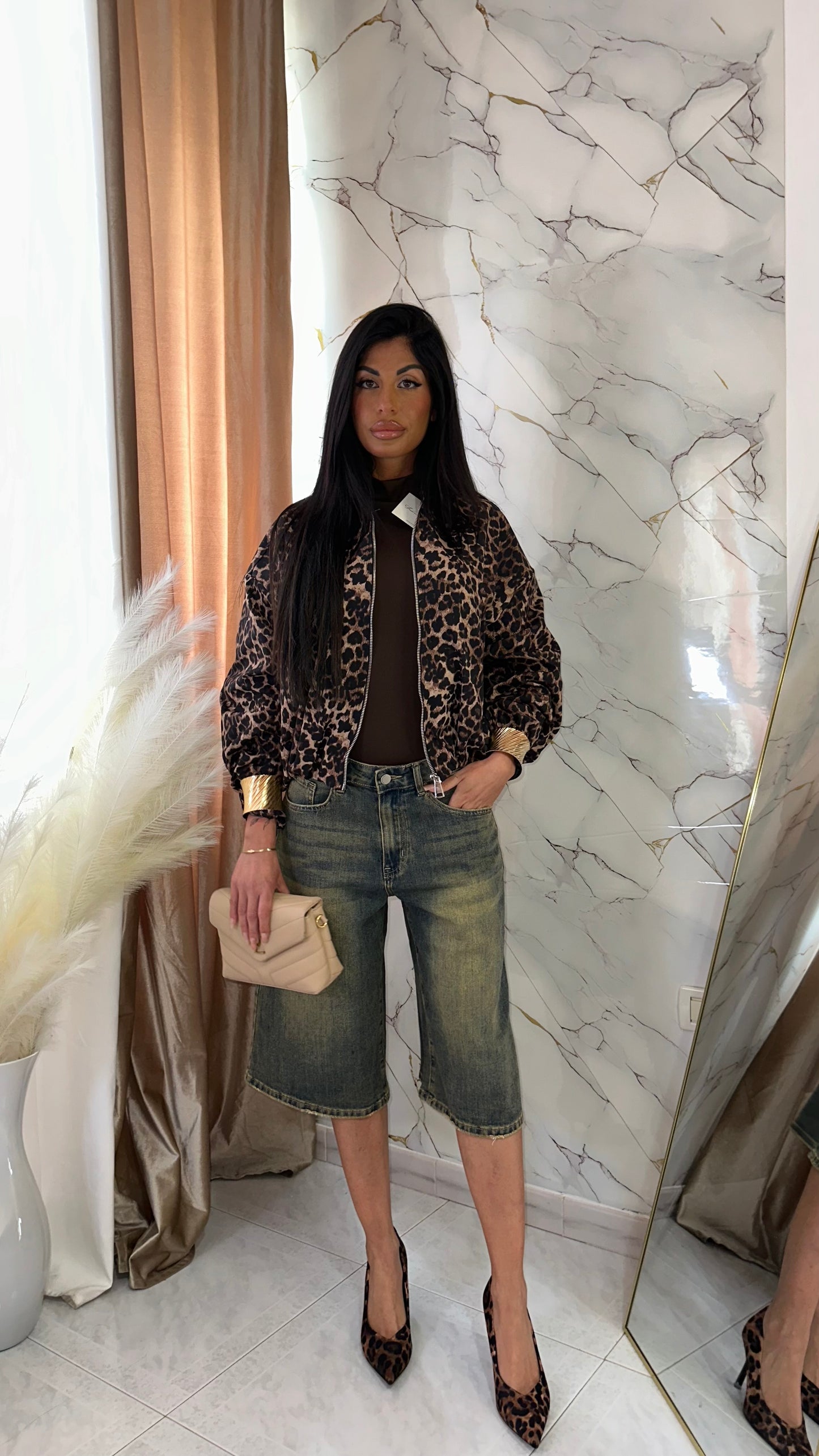 BOMBER ANIMALIER