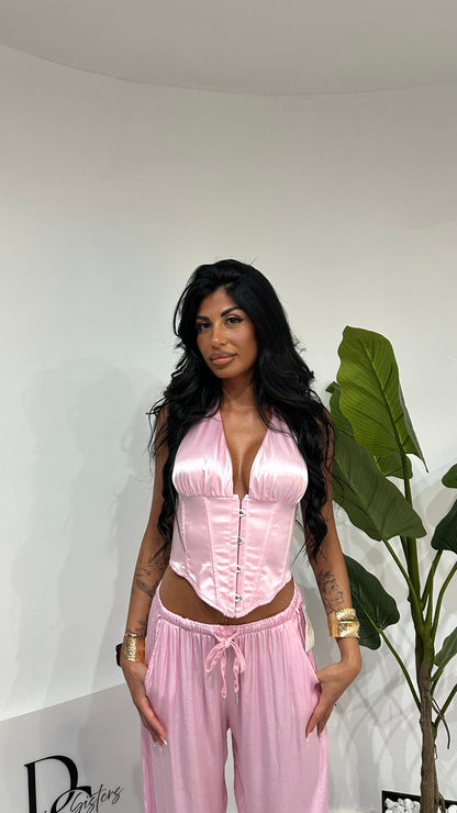TOP BUSTIER HELENA PINK