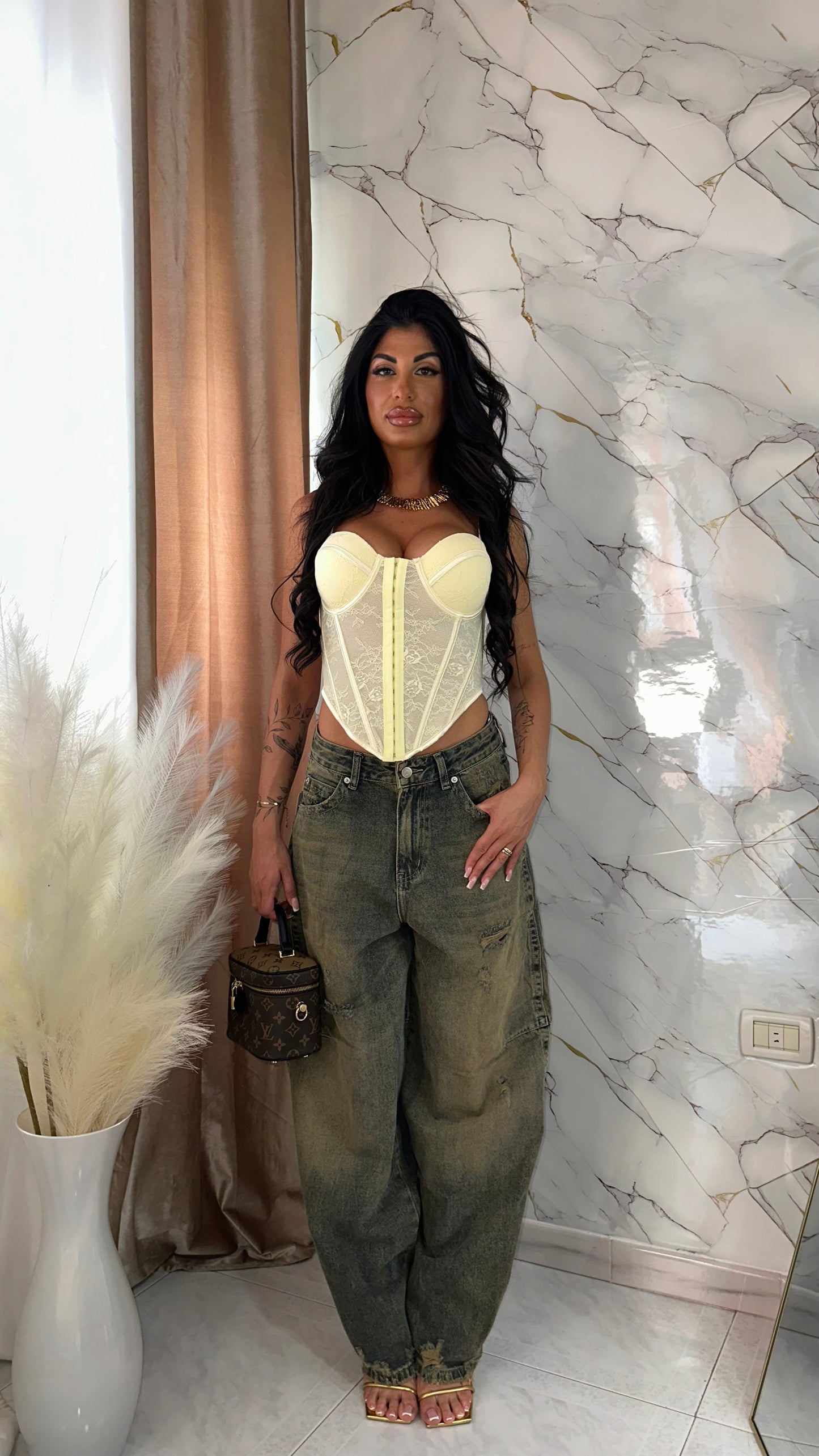 DENIM BALLON OLD STRAPPO