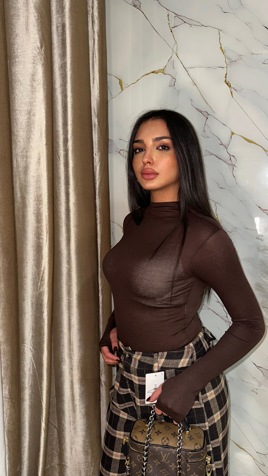 BODY SEMIVELATO MOKA