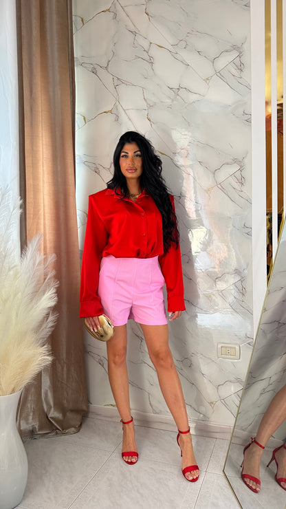 SHORT ELETTRA PINK
