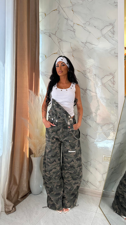 SALOPETTE 2 IN 1 MILITARY