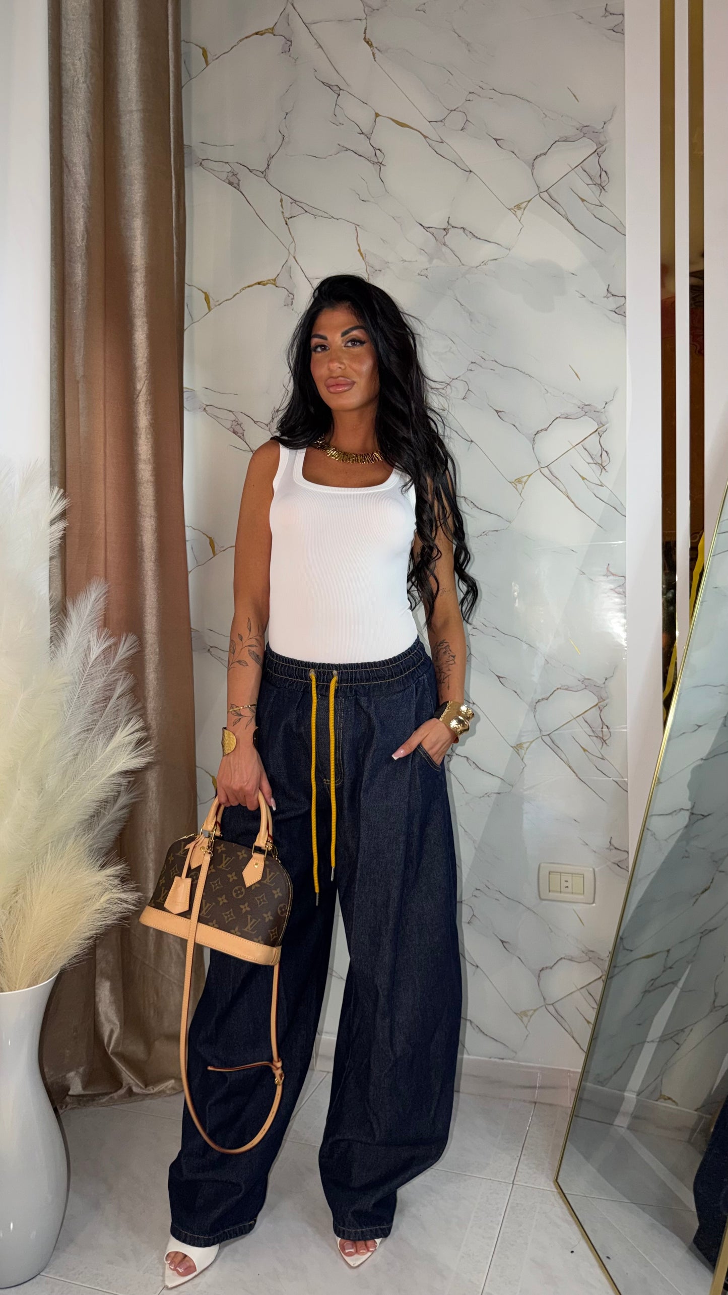 DENIM BLUE LACCIO
