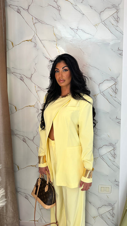 COORDINATO MON AMOUR YELLOW