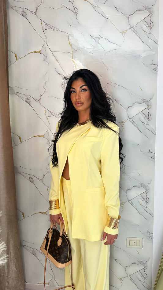 COORDINATO MON AMOUR YELLOW