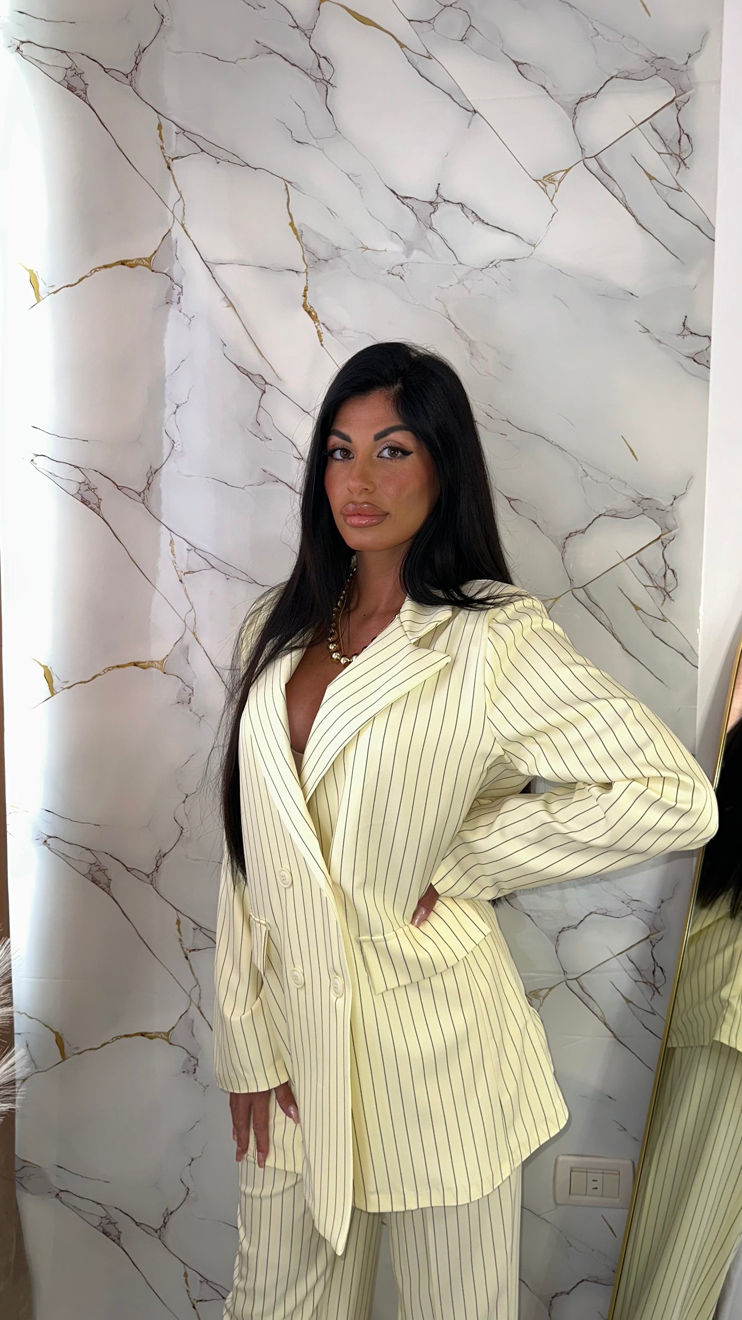 COORDINATO CLASSIC JESSY LIGHT YELLOW