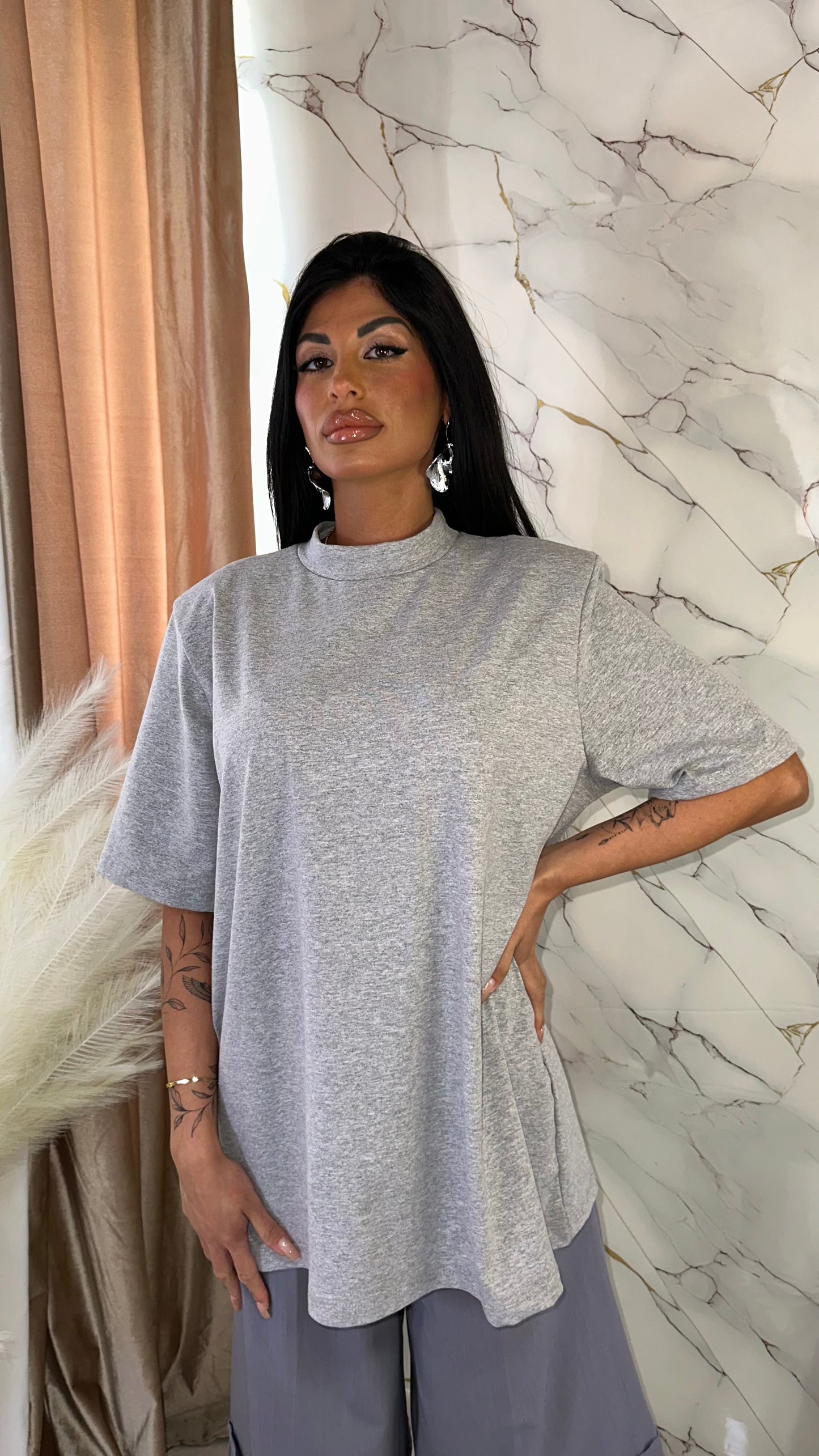 LONG SLEEWE GREY