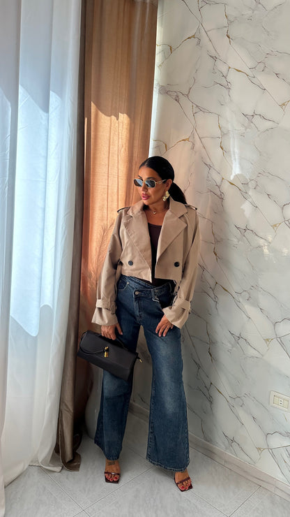 MINI TRENCH BEIGE