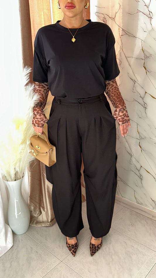 PANTALONE BALLON NERO