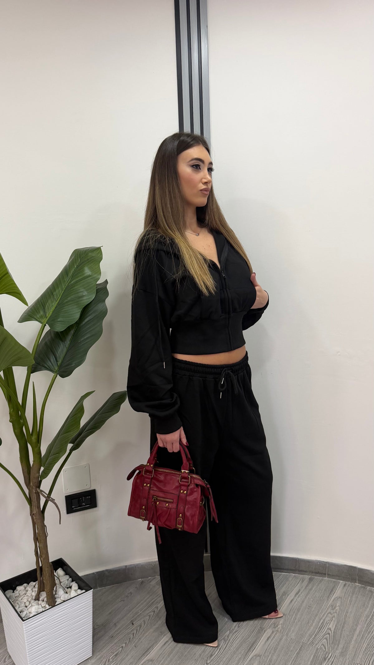 COORDINATO JUMP AMBER BLACK